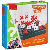 Обучающие игры Bondibon Настольная игра «КРЕСТИКИ-НОЛИКИ»