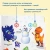 Нажималка «Турбозавры вперед! Веселые уроки» Удобно брать с собой!