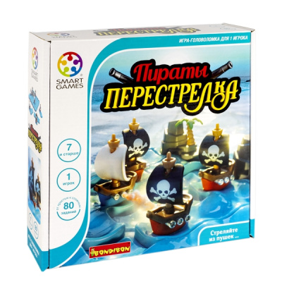 Логическая игра Bondibon Пираты перестрелка
